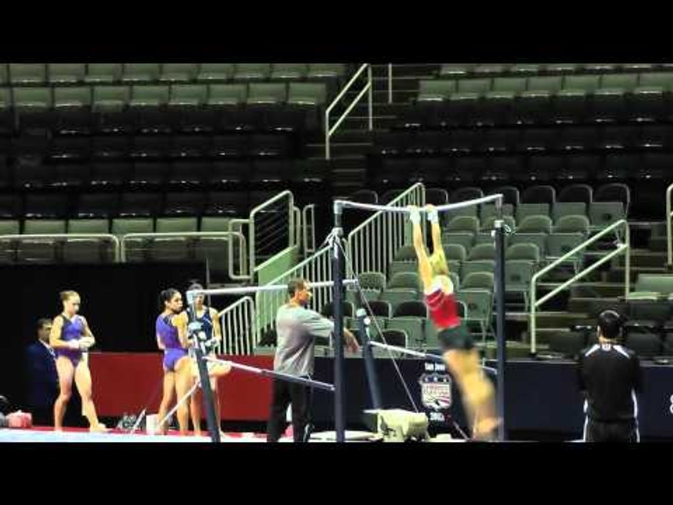 Nastia Liukin - Uneven Bars - 2012 U.S. Olympic Trials Podium Training