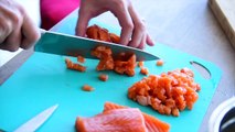 КОТЛЕТКИ ИЗ ЛОСОСЯ (семги, форели) - рыбные котлеты рубленые / простой вкусный диетический рецепт ПП