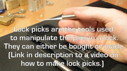 How to Pick a Lock (Basics)