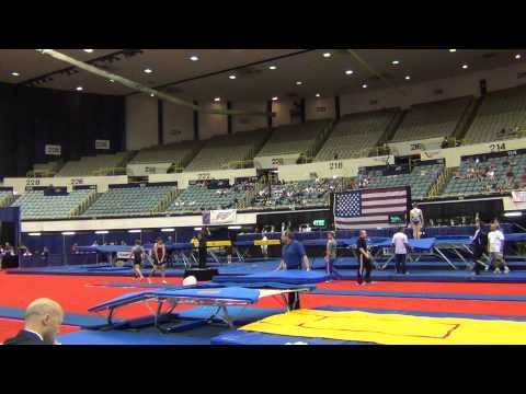 Haley Harper - Double Mini 2 - 2012 U.S. T&T Elite Championships - Senior Prelims