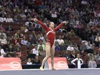 Natasha Kelley - Floor Exercise - 2007 Tyson American Cup
