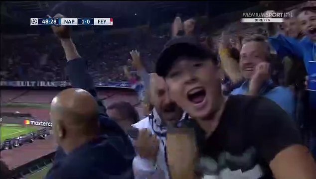 Dries Mertens GOAL HD - Napoli 2-0 Feyenoord 26.09.2017