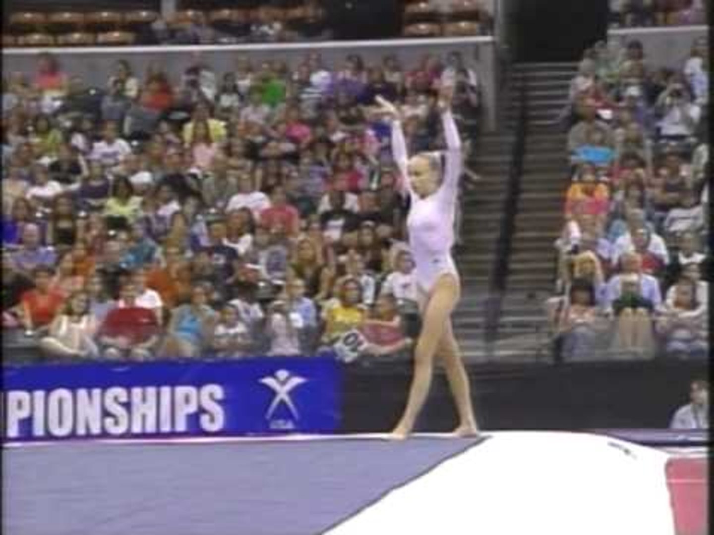Nastia Liukin Floor Exercise 2005 Visa Championships Women Day 1 - 