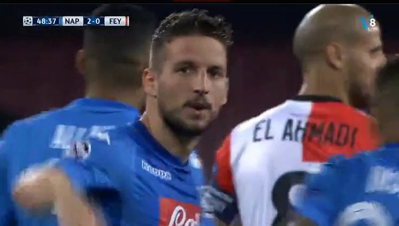 Dries Mertens Goal HD - Napoli 2-0 Feyenoord 26092017