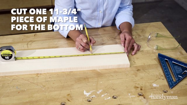 One Hour Project: Maple Taco Holder