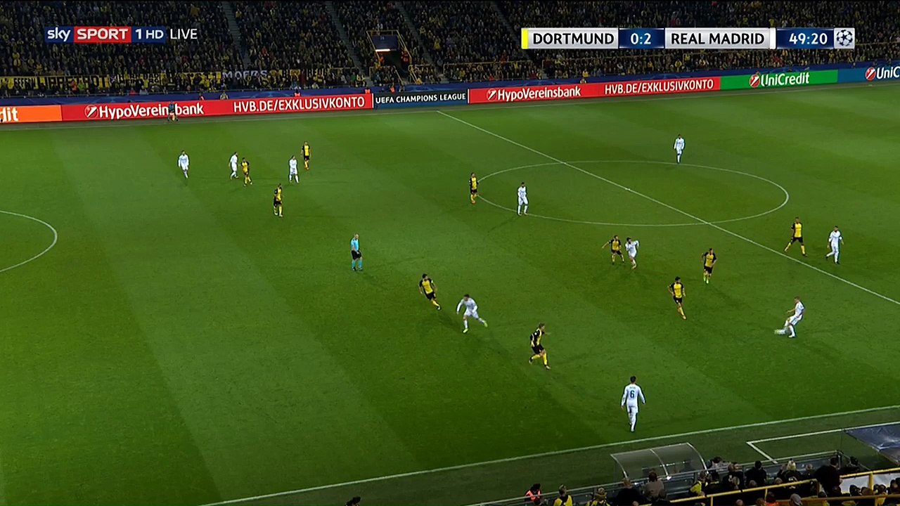 Cristiano Ronaldo Goal 0 - 2 Borussia Dortmund vs Real Madrid