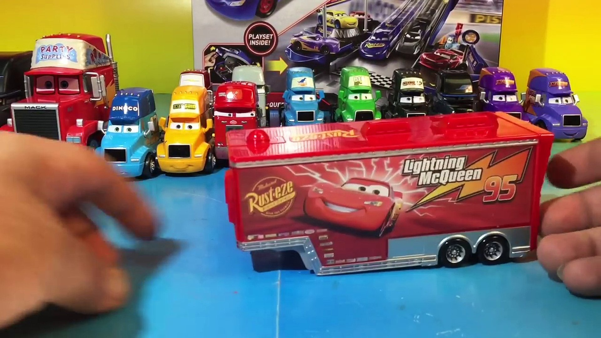 Cars Mack Hauler Lightning Mcqueen Rust Eze Disney Cars Ubicaciondepersonas Cdmx Gob Mx