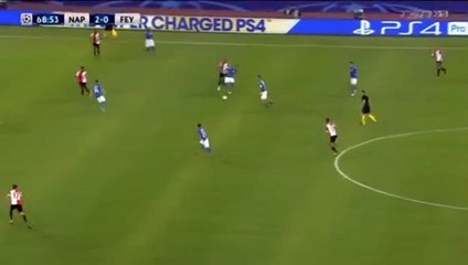 Jose Callejon Goal HD - Napoli	3-0	Feyenoord 26.09.2017