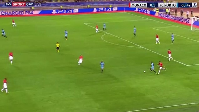 Vincent Aboubakar Second Goal HD - AS Monaco 0-2 FC Porto 26.09.2017