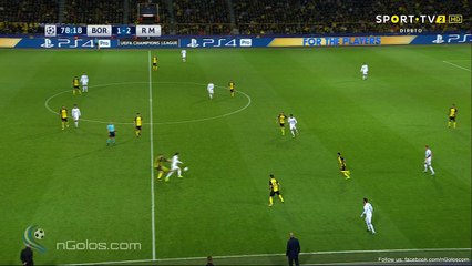 Cristiano Ronaldo Goal 1 - 3 Borussia Dortmund vs Real Madrid