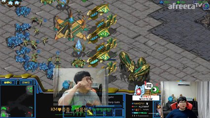 [강민][리마스터]리마스터 첫 레더게임! 강민曰상대 컴퓨터야? 상대를 컴퓨터로 오해한 강민ㅋㅋㅋㅋ
