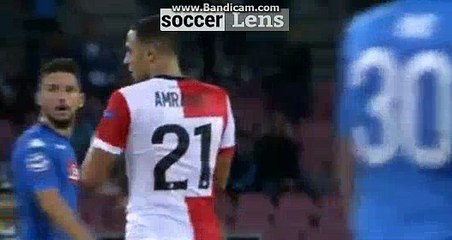 Sofyan Amrabat Goal HD - Napoli 3-1 Feyenoord 26/09/2017 HD