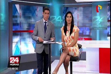 Chosica: policías recatan a sujeto que cayó en canal de regadío