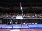 Ashley Miles - Uneven Bars - 2001 U.S. Gymnastics Championships - Women - Day 1