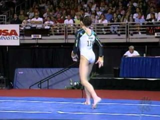 Rachel Tidd - Vault 1 - 2001 U.S. Gymnastics Championships - Women - Day 2