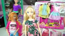 Elsa Barbie Switch Heads and Bodies to Made to Move - DIY Custom Elsa Doll