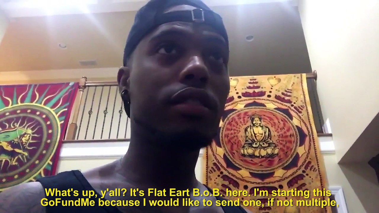 B.o.B. Crowdfunds Project to Prove Conspiracy Therory That Earth Is Flat.