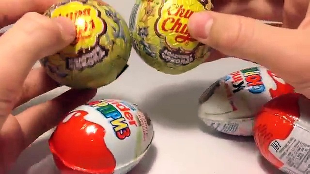 Маша и Медведь 3 (НОВАЯ СЕРИЯ) Киндер Сюрприз, Том и Джери Чупа Чупс (Unboxing Masha and the Bear)