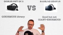 SAMSUNG GEAR VR VS OCULUS RIFT DK2 | VIRTUAL REALITY BATTLE