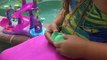 Splashlings Videos | Splashlings Mermaids Toys & Blind Bags + playtime at the swimming pool