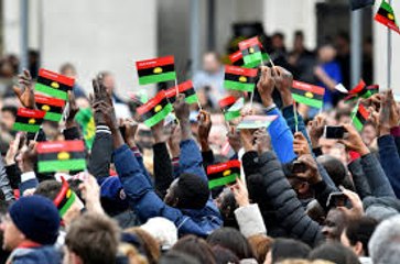IPOB: Biafrans in Pakistan Protesting at US Embassy