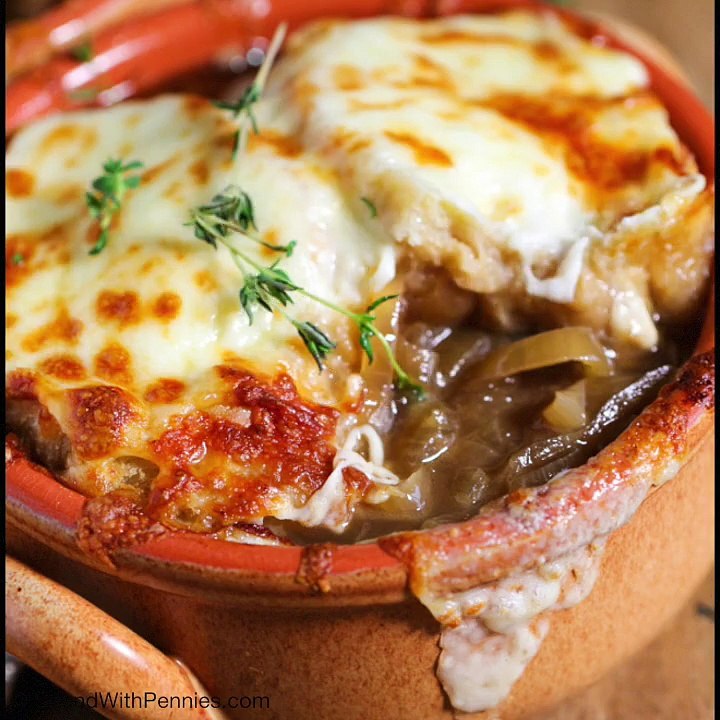 Slow Cooker French Onion Soup