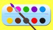 Learn Color with Pacman For Kids - Color Paint Palette - Fun Learning Video For Children