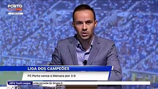 Pinto da Costa em entrevista depois da vitória ao Monaco