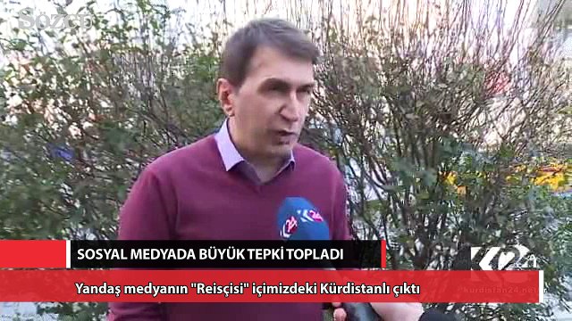 Yandaş medyanın Reisçisi içimizdeki Kürdistanlı çıktı