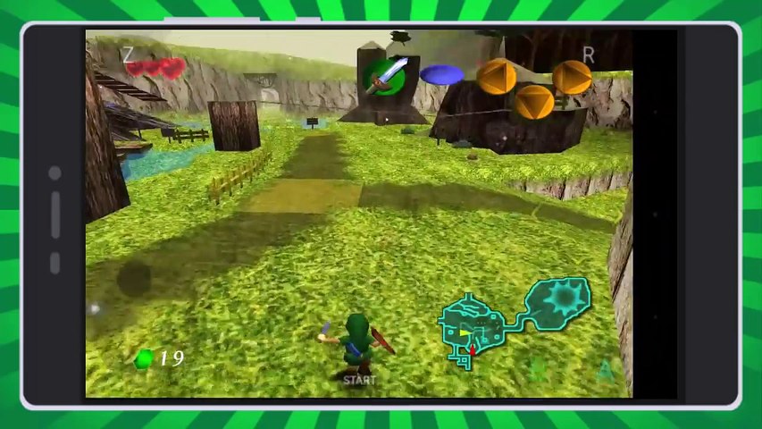 Increibles Texturas HD para el Juego de Zelda Ocarina Of Time En Android -  Big Kids Android - video Dailymotion