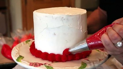 Pink Ombre Shell Cake