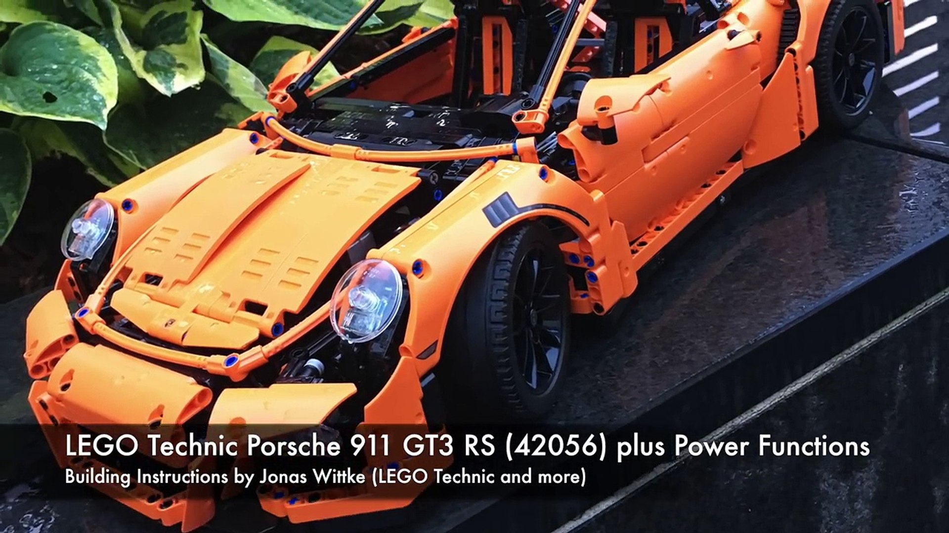 Lego Technic Porsche Gt3 Rs 42056 With Power Functions Remote Control