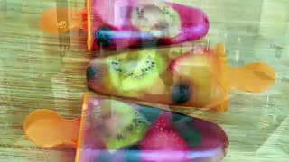 DIY Delicious and Healthy Fruit Popsicles