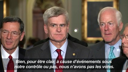 Les républicains renoncent à voter sur l'abrogation d'Obamacare