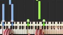 Debussy - Clair de Lune - Piano Tutorial Easy SLOW - How To Play (Synthesia)