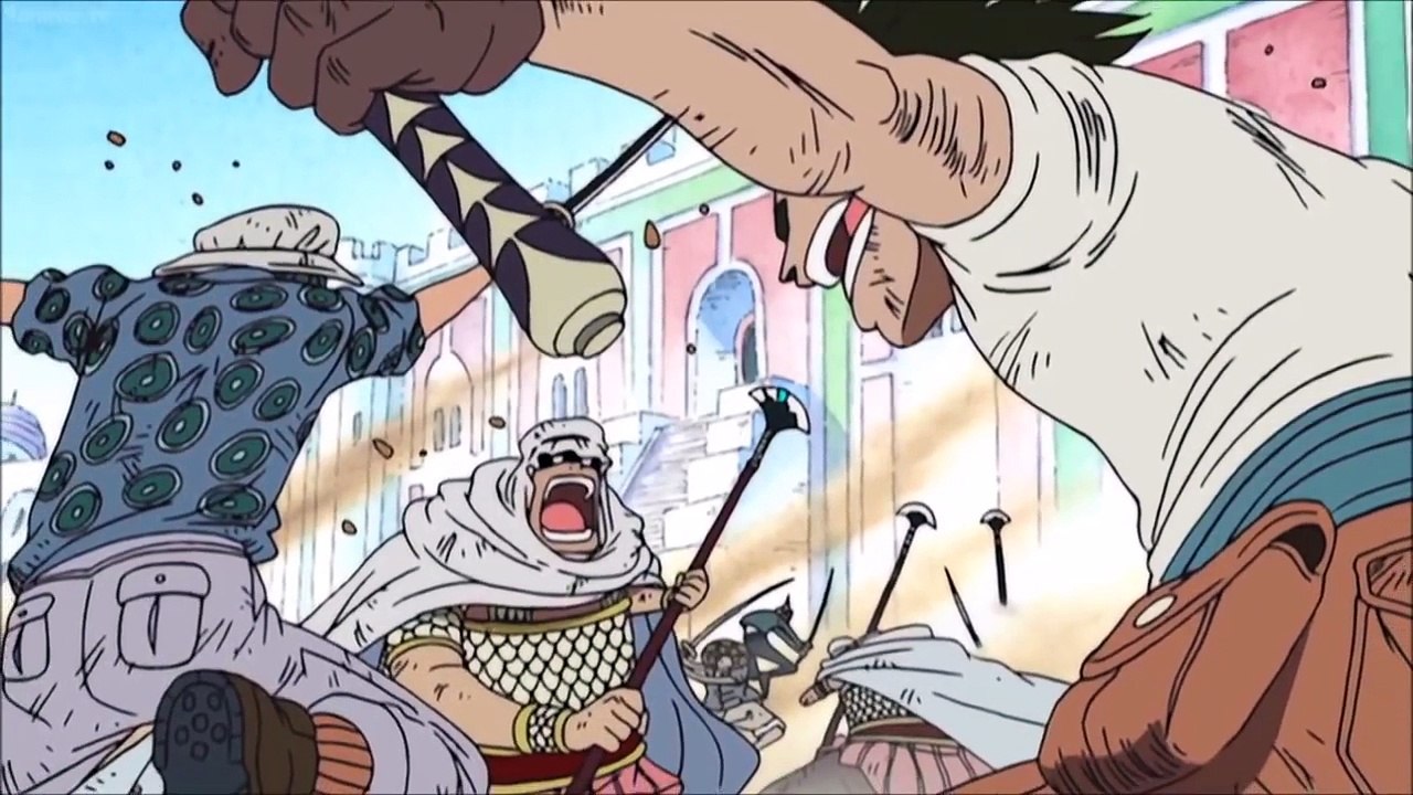 Raining for the first time in years in Alabasta - The battle is over #417