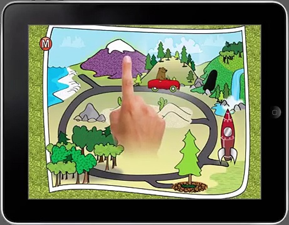 The Bear Went Over the Mountain by LoeschWare , educational mobile apps for little ones