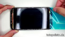 Samsung Galaxy Note 2 Glas Vollverklebung mit LOCA UV Kleber unter 20€ reparieren[Deutsch] Loca Glue