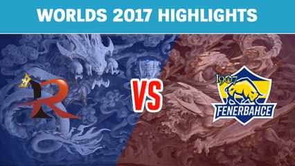 Highlights: RPG vs FB - Round 1 Play-In Stage Worlds 2017
