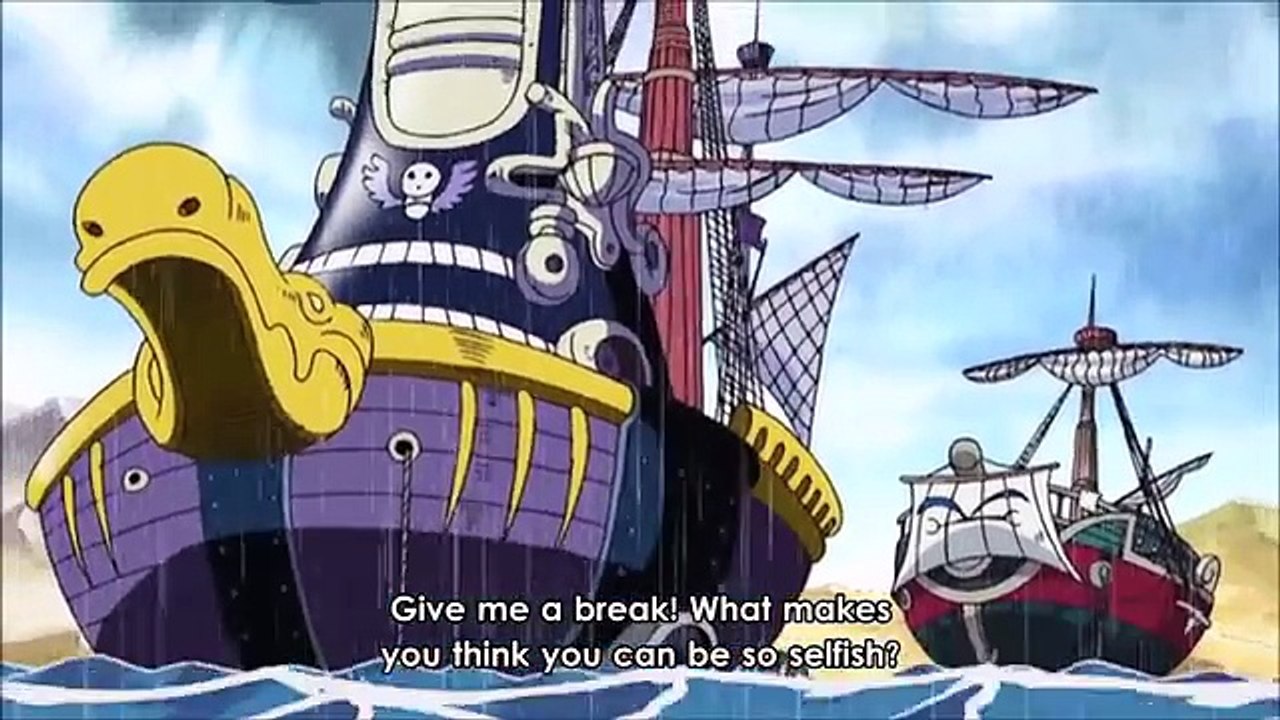 Hina chats with Smoker - Tashigi refuses to arrest the Straw hats #422