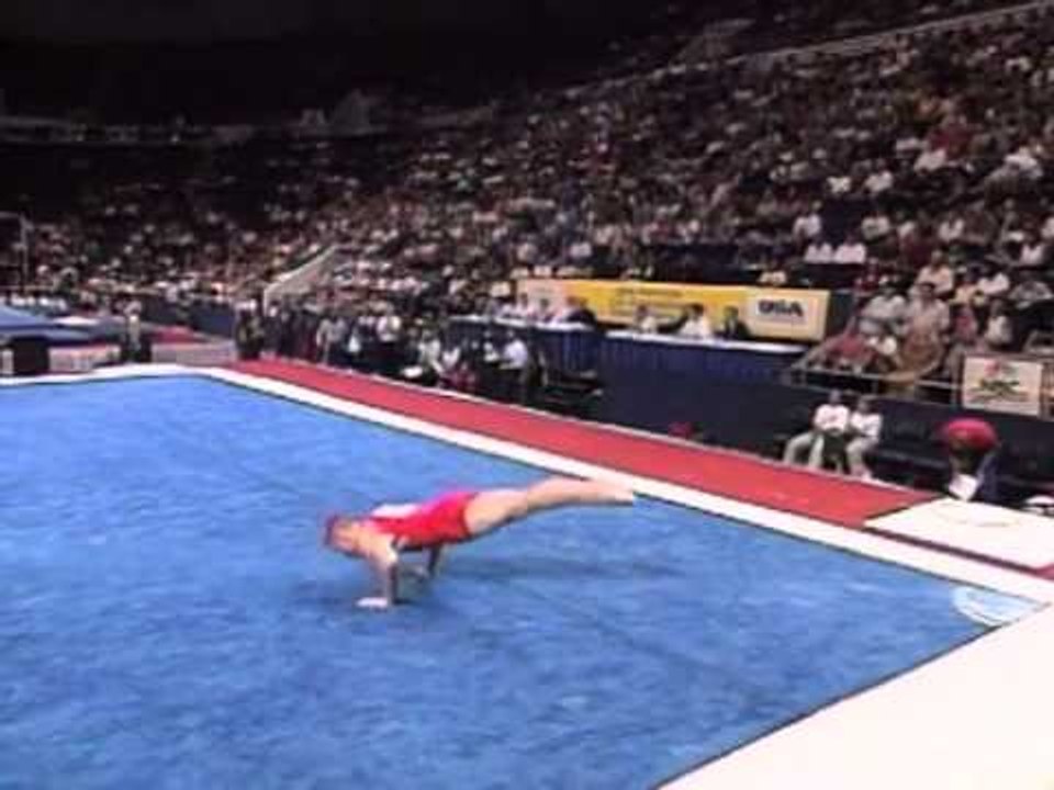 Sean Townsend Floor Exercise 1998 Us Gymnastics Championships Men Video Dailymotion 