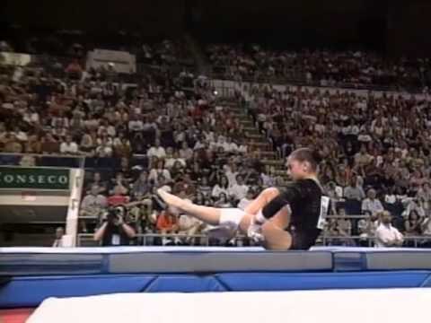 Dominique Moceanu - Uneven Bars - 1998 U.S. Gymnastics Championships - Women - Day 1