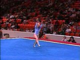 Vanessa Atler - Floor Exercise - 1998 International Team Gymnastics Championships - Women