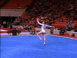 Jamie Dantzscher - Floor Exercise - 1998 International Team Gymnastics Championships - Women