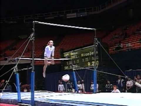 Vanessa Atler - Uneven Bars - 1998 International Team Gymnastics Championships - Women