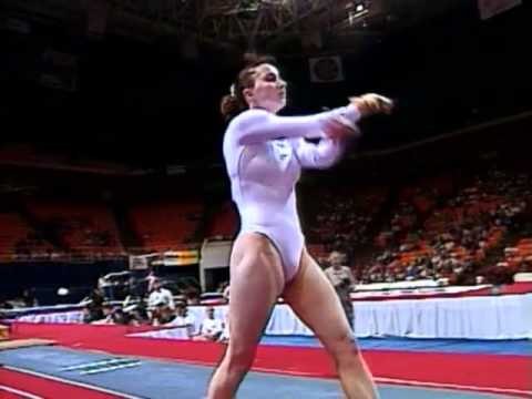Kristen Maloney - Vault 1 - 1998 International Team Gymnastics Championships - Women