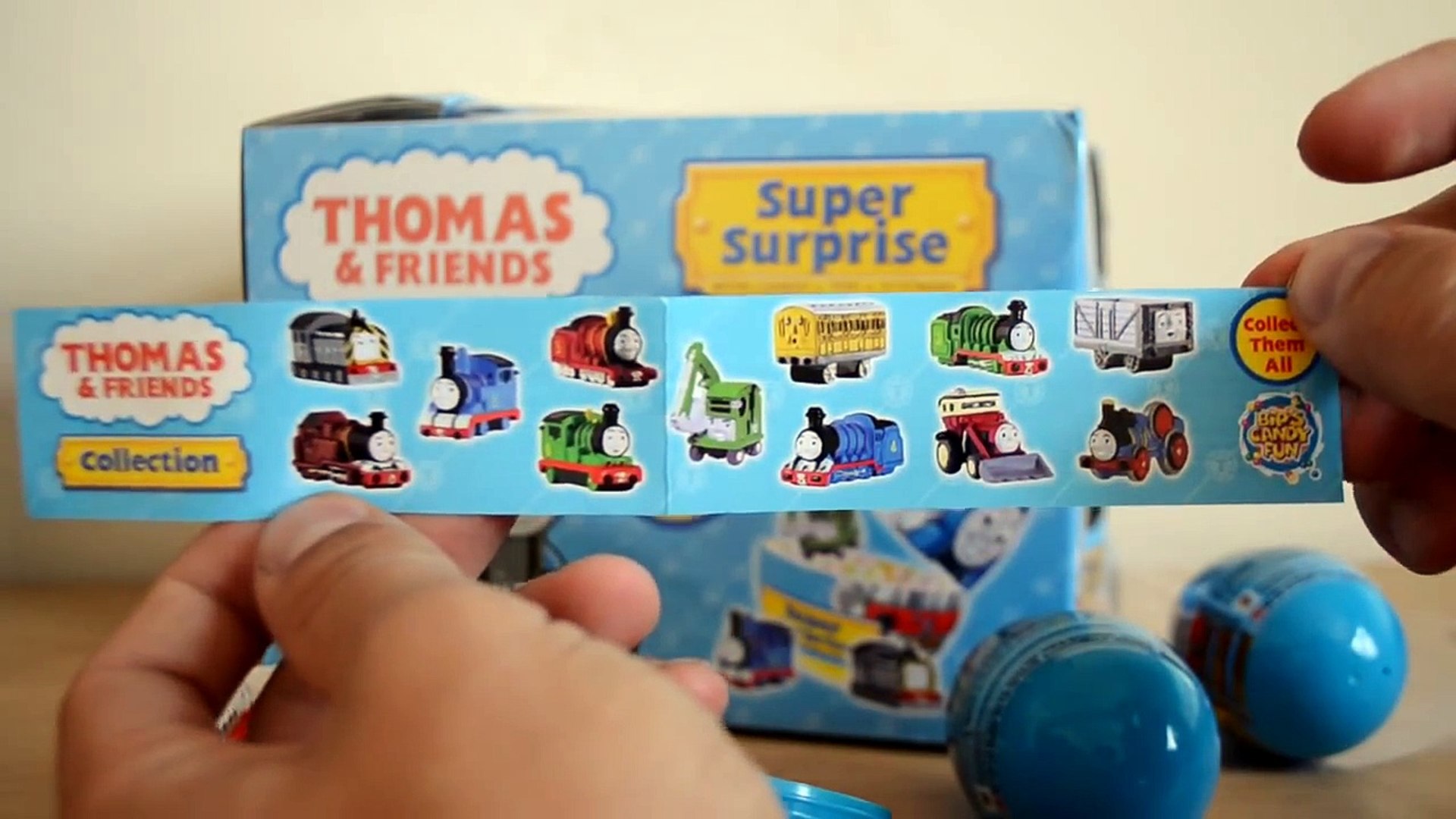 thomas kinder eggs
