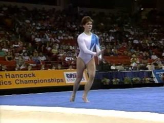 Kristy Powell - Floor Exercise - 1997 U.S. Gymnastics Championships - Women - Day 2