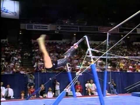 Dominique Moceanu - Uneven Bars - 1997 U.S. Gymnastics Championships - Women - Day 2