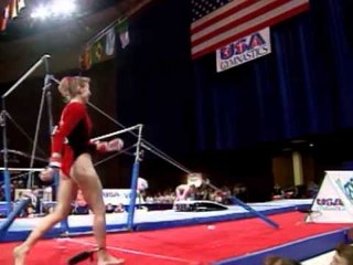 Svetlana Boginskaya - Uneven Bars - 1996 McDonald's American Cup
